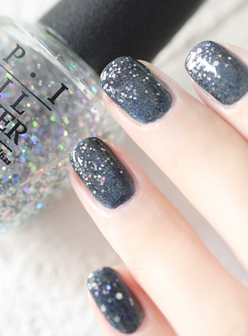 美国原装正品OPI指甲油雪花亮片五彩斑斓百搭无毒持久美甲脚原装