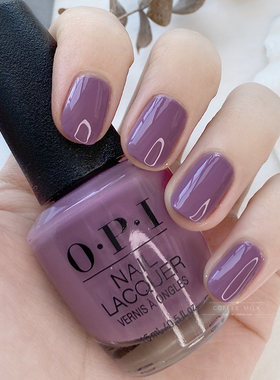 美国原装OPI指甲油新色冰岛系列秋冬显白气质持久美甲女脚美甲