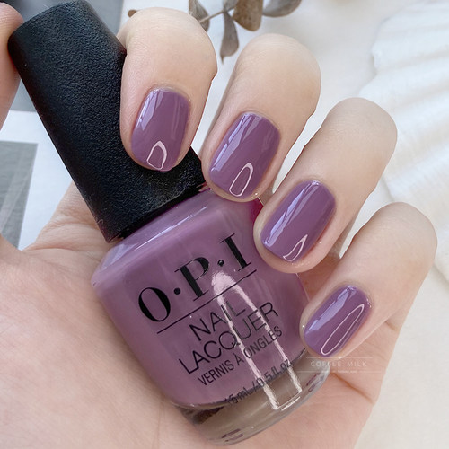 美国复古紫法老色持久不掉色美甲