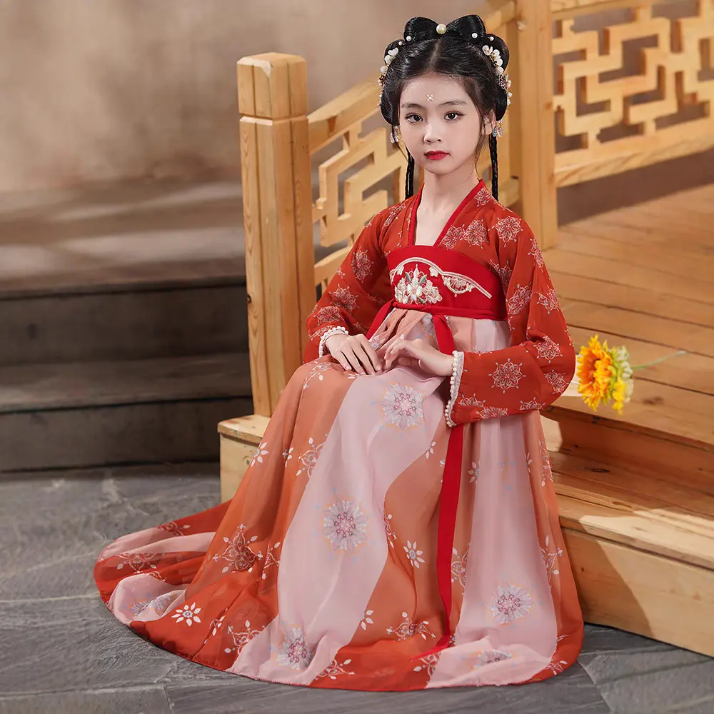 女童汉服夏季新款古风超仙儿童