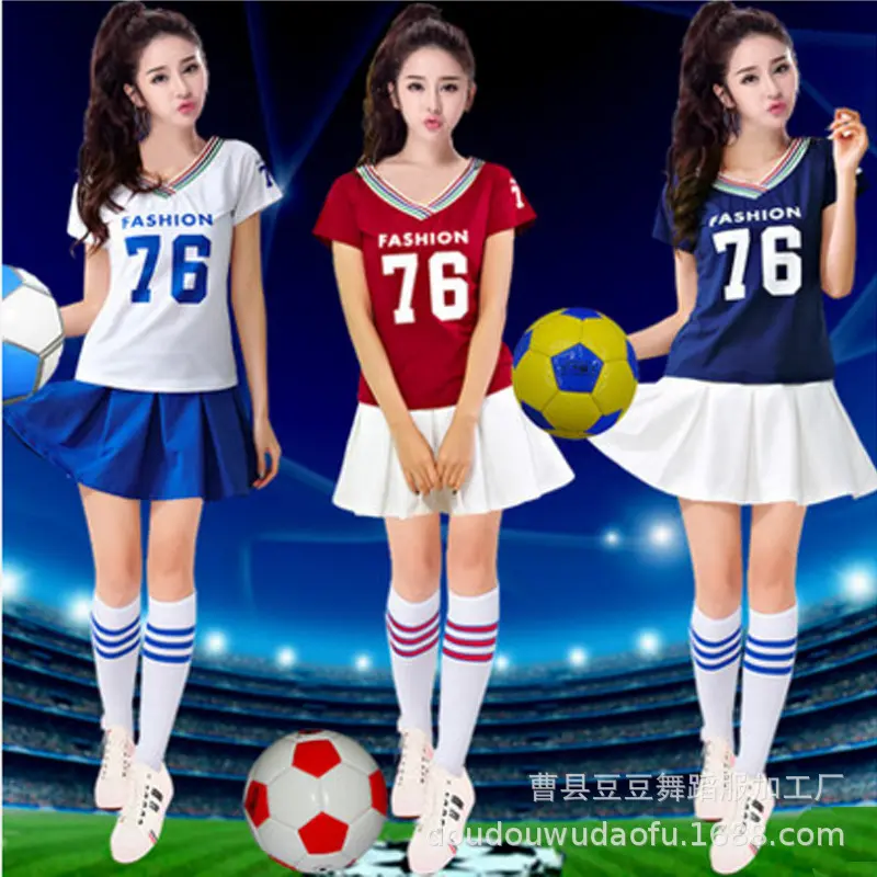 女成人啦啦队表演服中小学生