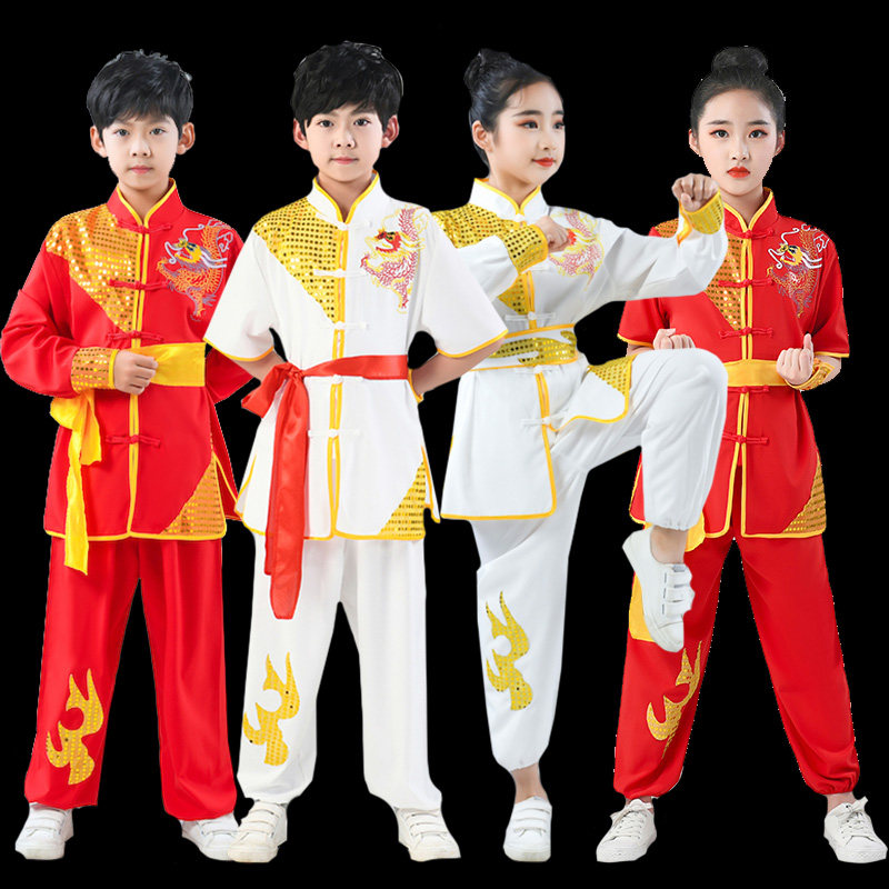 六一儿童武术服表演服装