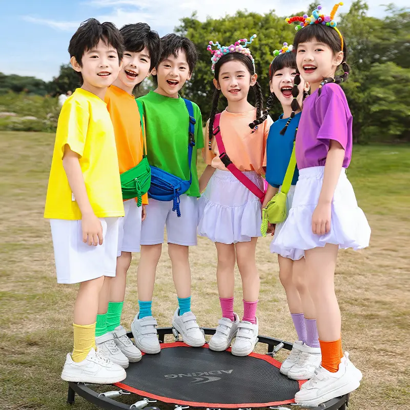 幼儿园园服夏季套装小学生校服