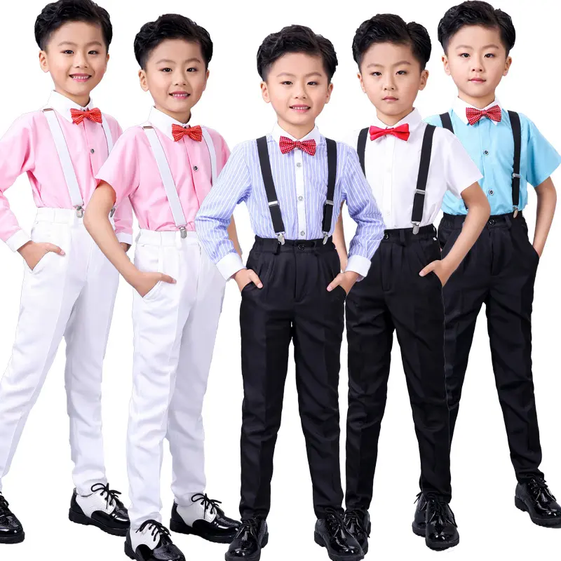 六一儿童演出服男童表演服套装