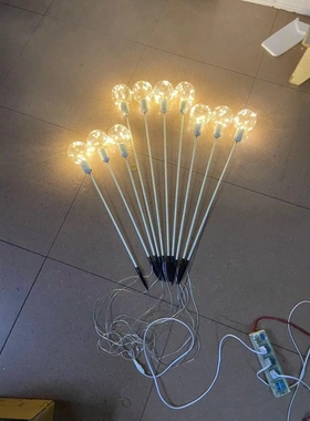 新款婚庆道具头星空地插路引龙珠