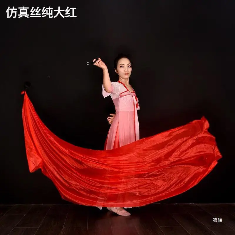 运动会入场开幕式古风彩稠纱巾