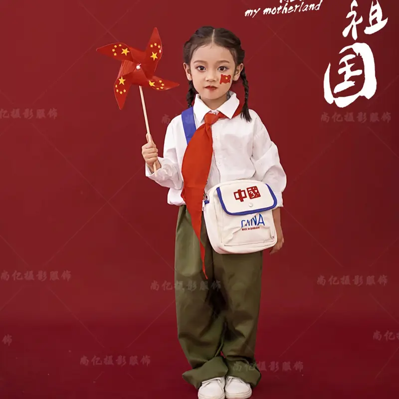 儿童歌颂十送红军大合唱服小红军