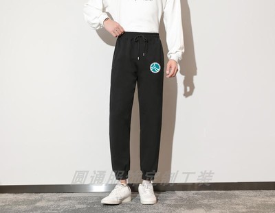 长裤宽松纯棉卫裤加绒