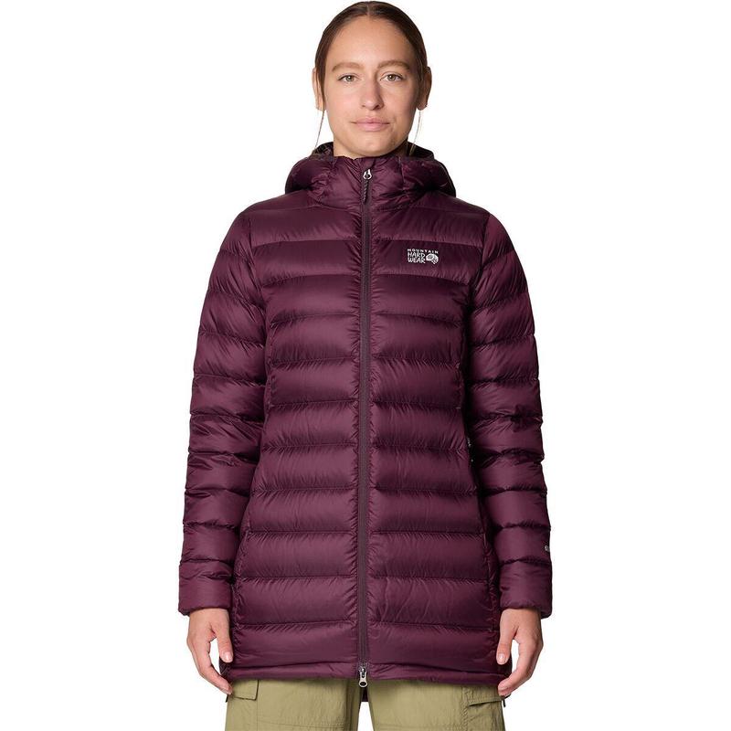 Mountain hardwear山浩女士羽绒服保暖防水防寒透气鹅绒连帽