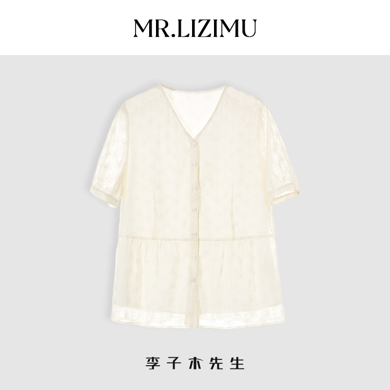 显瘦遮肉休闲衬衫女上衣夏季小衫