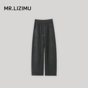 洋气百搭显瘦弯刀直筒裤 李子木先生冬季 新款 女2025冬季 加绒休闲裤