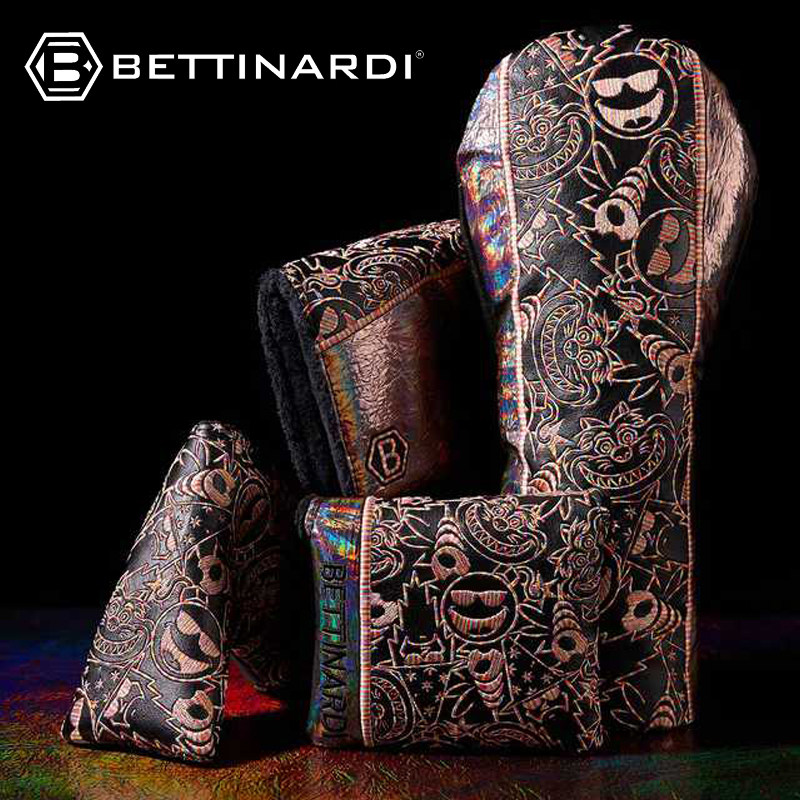 Bettinardi高尔夫一号木限量球杆套全磁吸毛绒内衬高球玩家专属