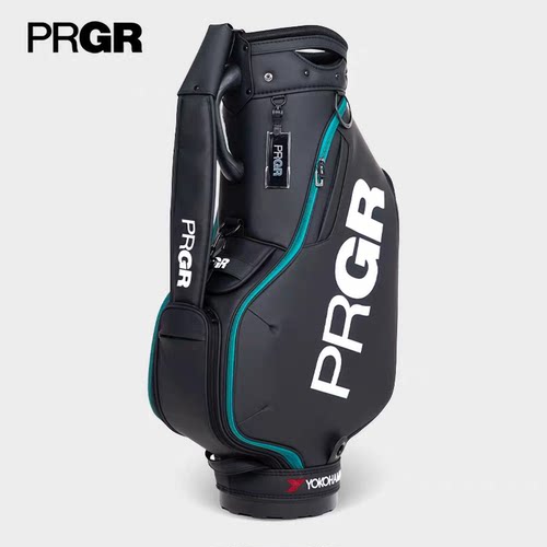 PRGR高尔夫球包男士新款黑白色标准包轻量便携全套golf球杆包