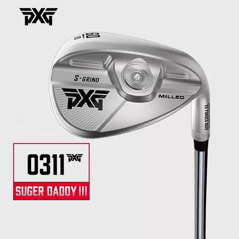 PXG高尔夫球杆 男士挖起杆 新款SUGAR DADDY 3代银色沙坑劈起切杆