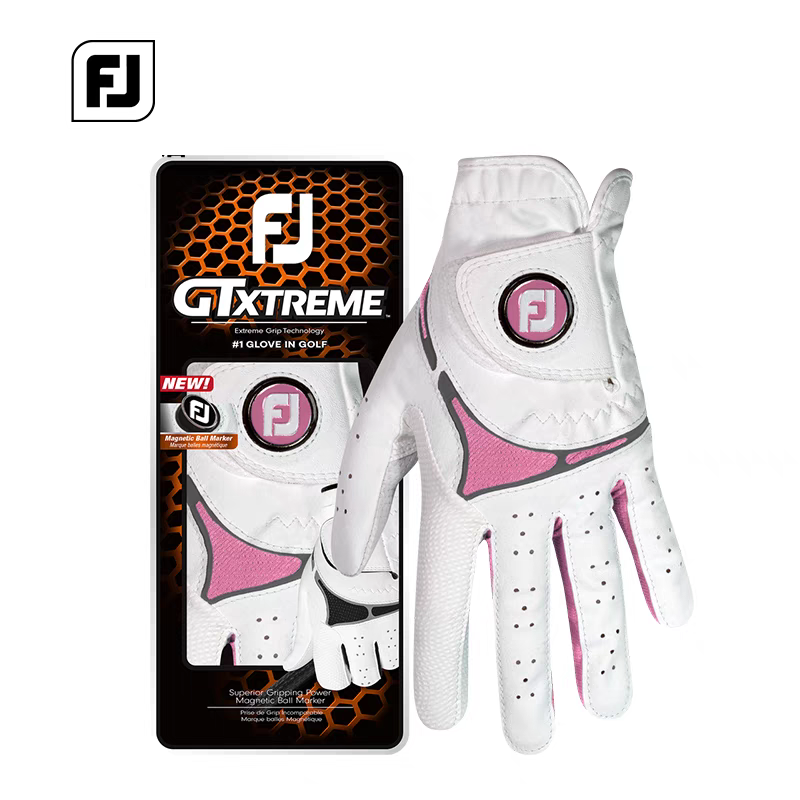 FootJoy高尔夫手套FJ女士GTX treme出色握力左右手防滑耐磨带球标