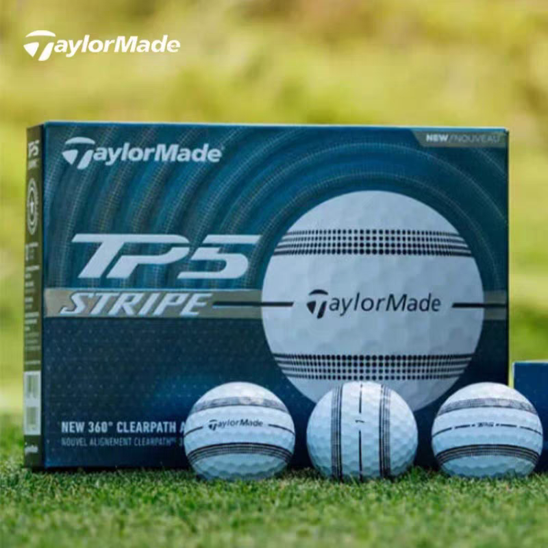 Taylormade泰勒梅高尔夫五层球TP5/TP5X Stripe远距离多层球 24款