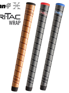 正品Winn DRI-TAC WRAP高尔夫握把超强软手感可不戴手套的握把