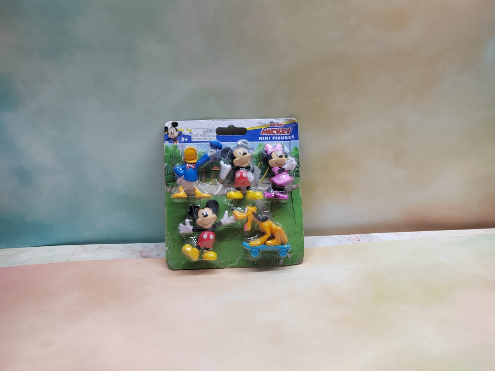 迪士尼米老鼠米奇米妮唐老鸭 史迪仔芝麻街动漫卡通公仔模型手办