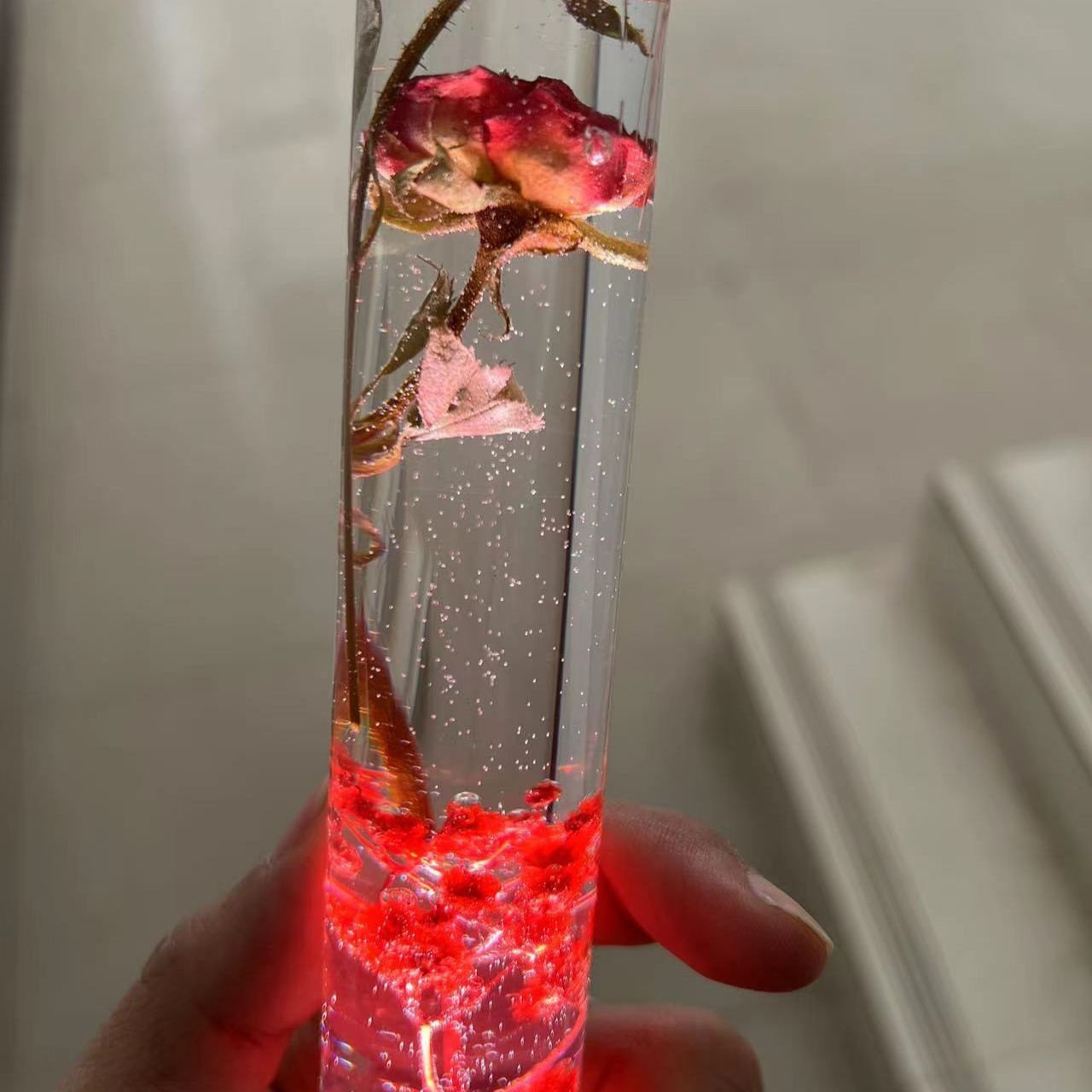私人订制水晶玫瑰加长把花型任选高定礼盒包装5日内发出