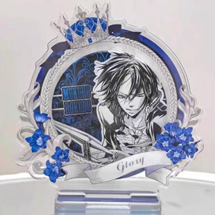 高颜值加冕系列谷美58mm吧唧展示架立牌亚克力谷子收纳装饰展示框