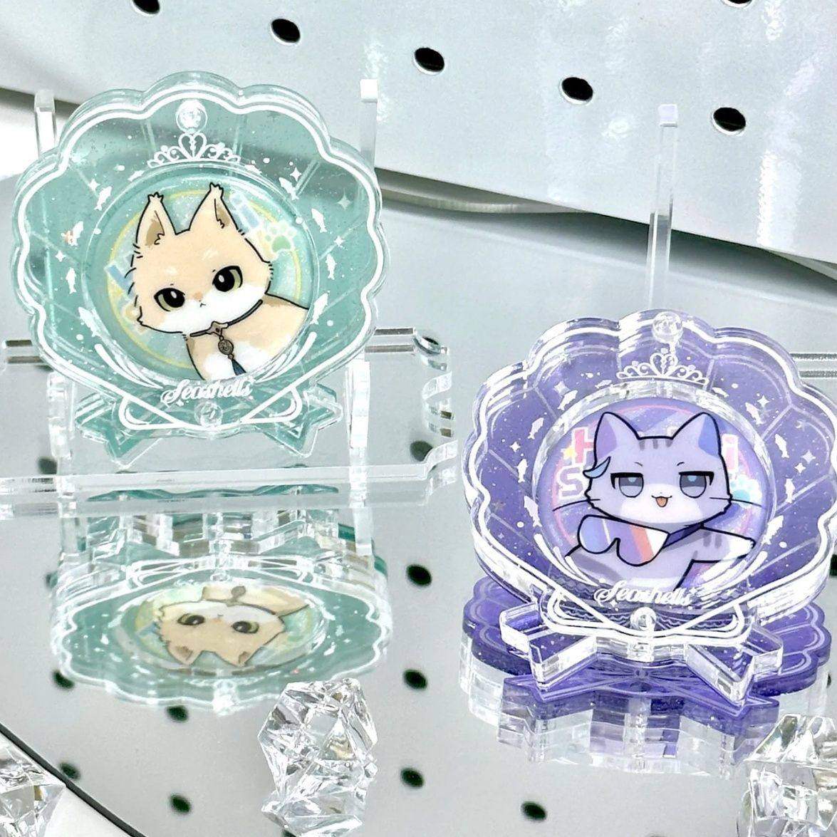 58mm吧唧谷美新款亚克力谷子小红书同款贝壳收纳框配饰迷你,模玩/动漫/周边/娃圈三坑/桌游,谷美,淘宝优惠券,粉丝福利购,淘宝优惠卷