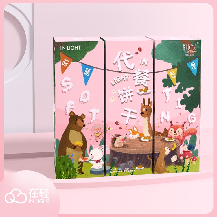 商同款纤妃饼干营养早餐