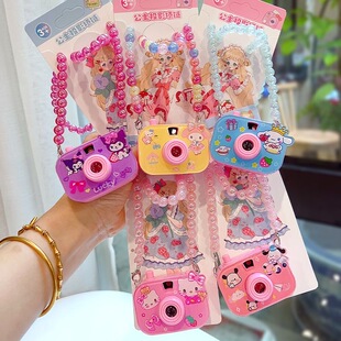 项链串珠满包邮十元店卡通带灯闪亮配饰新款投影相机打地鼠游戏链