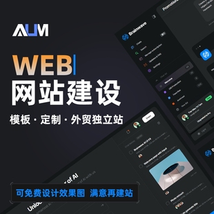 网站建设一条龙全包独立站设计制作网页制作设计开发定制企业官网
