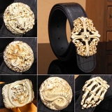 Универсальный ремень, джинсы для отдыха, из натуральной кожи, в корейском стиле, простой и элегантный дизайн