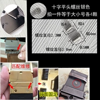 Плоский -серебряный размер серебряного винта каждый 4