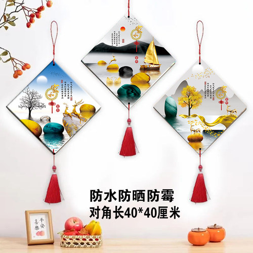 装饰画装饰客厅轻奢客厅画新中式