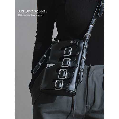 uustudio原创设计芒星手型桶包潮