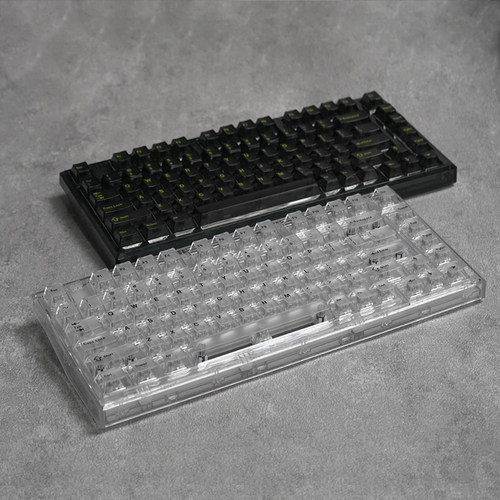 PC材质原厂高度87键透明键帽