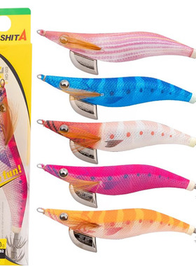 YAMASHITA日本原装进口海钓木虾EGI-OH F超亮夜光钓墨鱼鱿鱼假饵