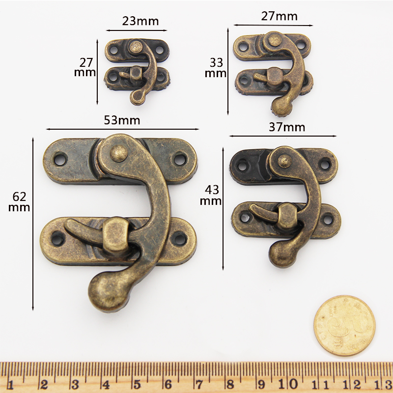 弯钩扣锁扣铁皮箱扣装饰