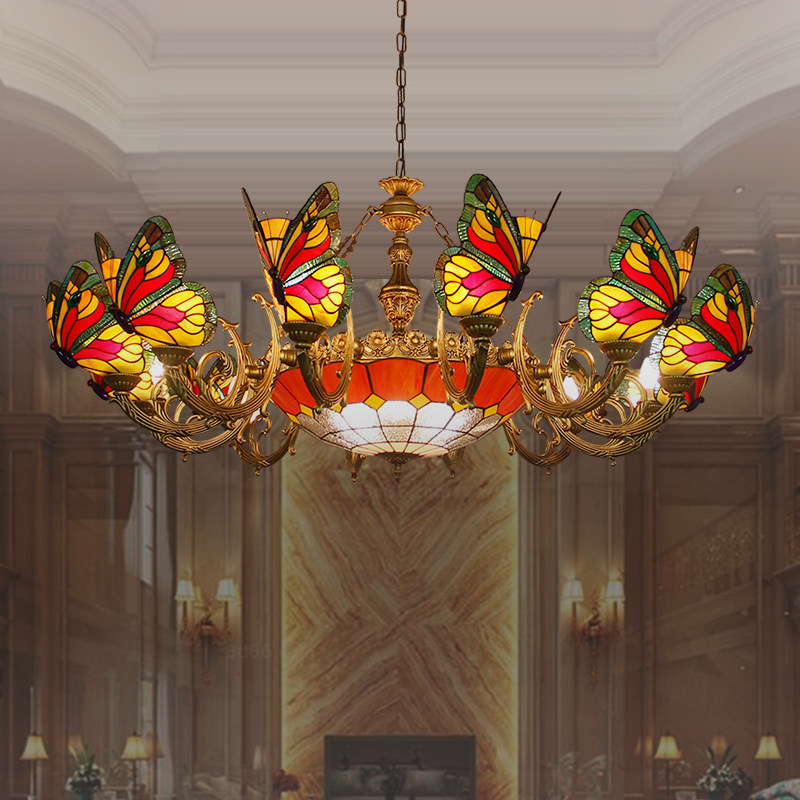 教堂艺术灯欧式吊灯客厅灯简欧复古大厅灯具美式儿童房卧室会所灯,家装灯饰光源,客厅吊灯,淘宝优惠券,粉丝福利购,淘宝优惠卷