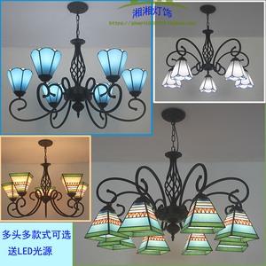 教堂艺术欧式吊灯客厅灯具卧室灯饰 餐厅吊灯美式地中海风格吊灯