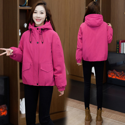 派克棉服独特漂亮棉袄冲锋大衣