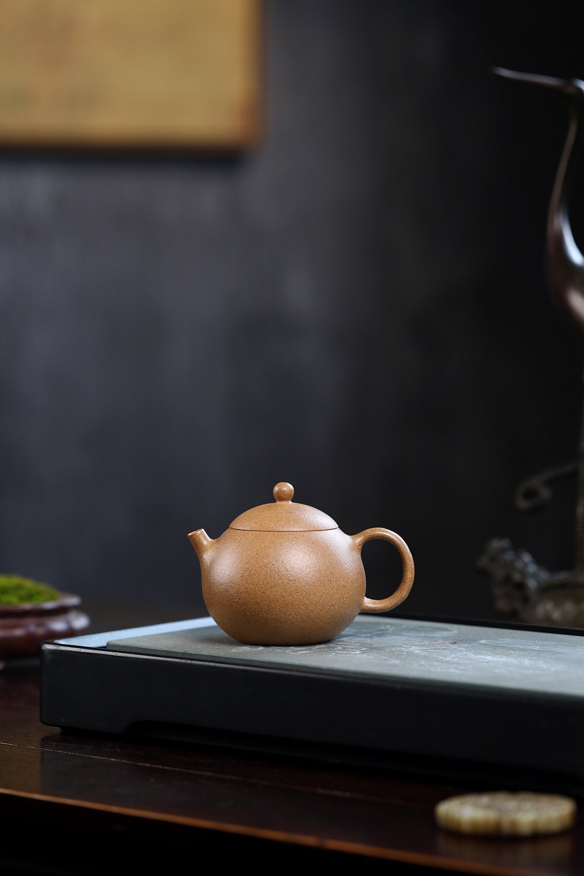 宜兴紫砂壶原矿青降坡全手工文旦壶小容量170cc功夫茶具泡茶壶