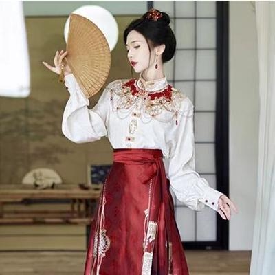 出租马面裙云肩敬酒订婚服伴娘服