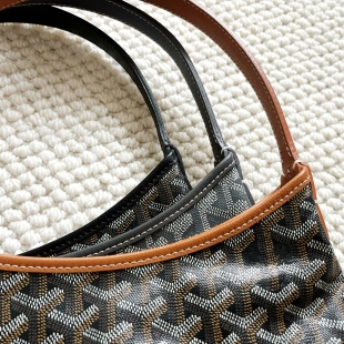 EMO狗牙hobo女包牛皮通勤腋下包流浪包双面mini托特包轻便购物袋