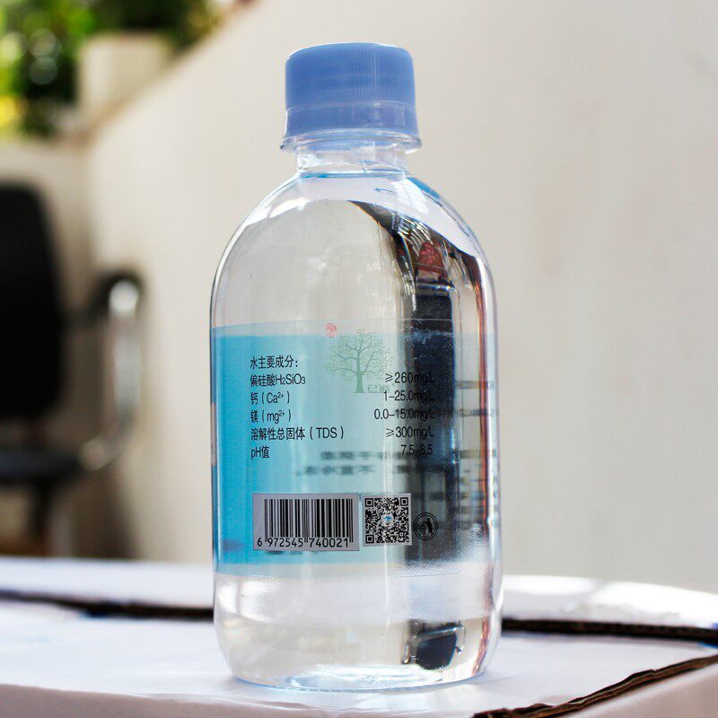 硅立方硅露水350ml*12瓶礼盒水溶性硅素豪华泉水地下水