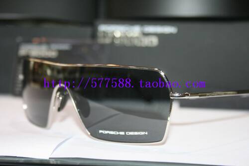 PorscheDesign墨镜银色太阳眼镜