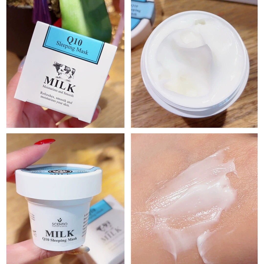 两盒 泰国美丽蓓菲森缇澳牛奶睡眠面膜滋润补水保湿水润涂抹面膜