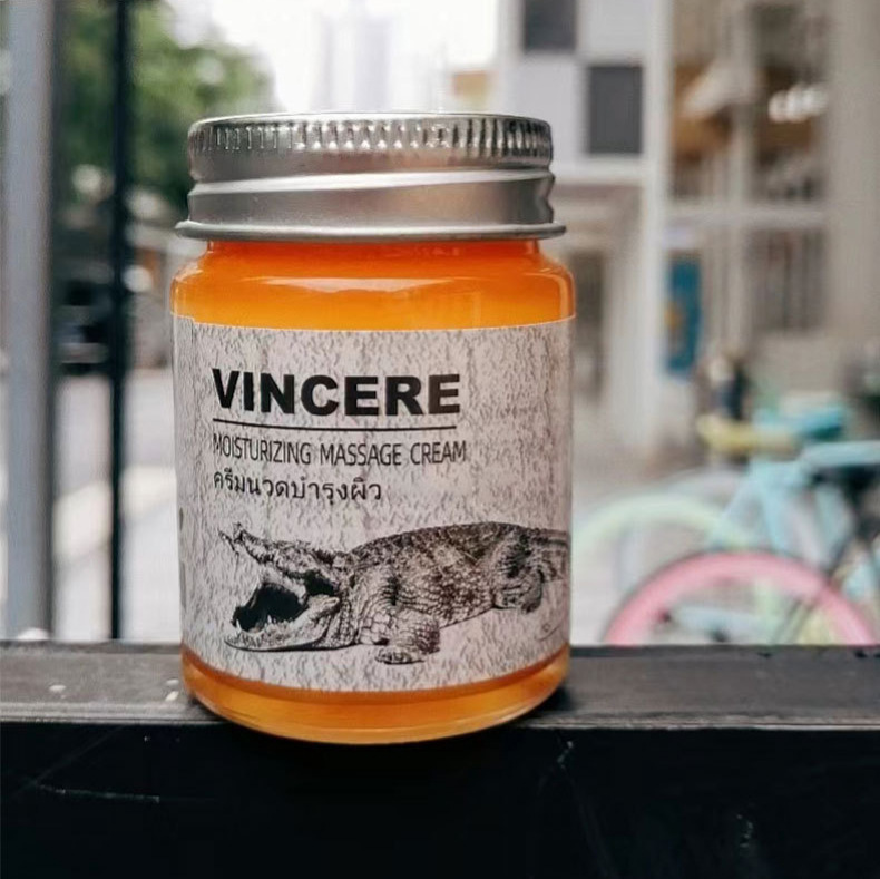 正品泰国vincere鳄鱼药膏修复斑痕痕淡化痘印痕干裂烧伤1瓶30g