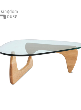 Noguchi Coffee Table客厅家用中古设计师野口勇茶几19mm玻璃
