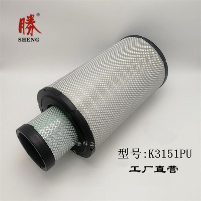 胜牌K3151PU挖掘机空气滤芯