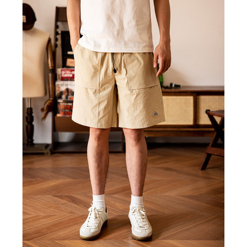 红风短裤休闲速干休闲裤