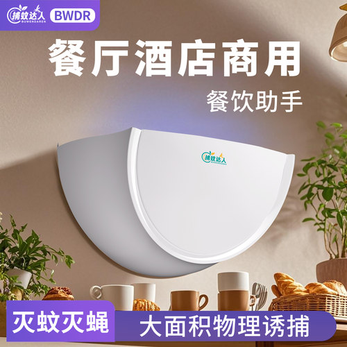 餐厅饭店商铺用粘捕式灭蚊蝇灯