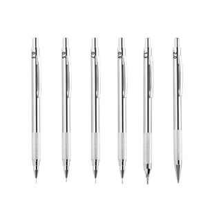 坚洲文具2.0自动铅笔美术漫画专业绘图写不断芯小学生考试活动铅笔0.3/0.5/0.7/0.9金属低重心铅笔重手感描线